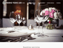 Tablet Screenshot of mariotodo100.com